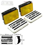 OffRoad Rally Yellow Driving Fog Lamps Spot Light Comet 12V Toyota AE86 MR2 AW11