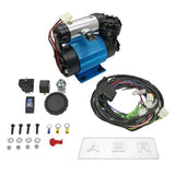 ON-BOARD HIGH PERFORMANCE 12 VOLT AIR COMPRESSOR JEEP LOCKER Tyre Inflator 4X4