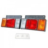 Pair Left & Right Rear Tail Light For Isuzu Elf Truck NPR NKR NHR NLR 86+