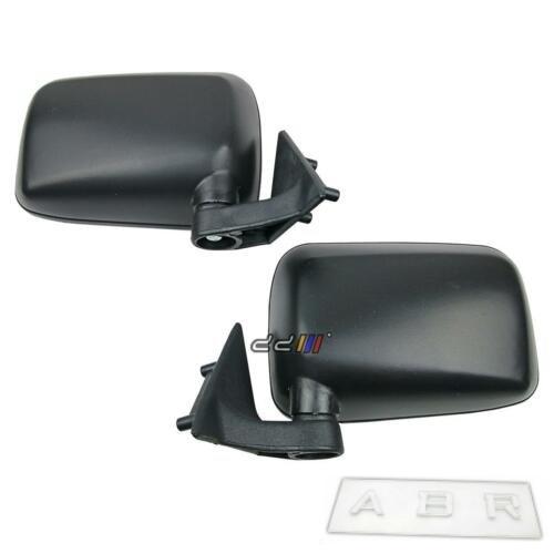 Set Manual Door Side Mirror For Mazda B2500 UF Courier PC PD Raider 1986-98'