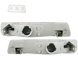 Front Indicator Lights For Toyota Landcruiser 80-Series Clear Crystal FJ80 Pair