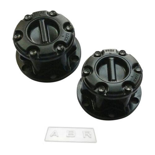 2x Wheel Locking Hub Lock HeavyDuty For Suzuki SJ410 Samurai Sierra Jimny 82-98