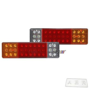 Rear Tail LED Light 12V Set For Suzuki Jimny SJ410 SJ413 Gypsy Drover 1982-1998