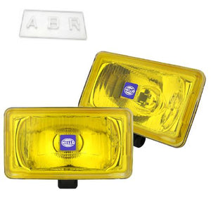 1 Pair HELLA Comet 450 Yellow Lens H3 12V For Driving Spot Light Lamp Universal