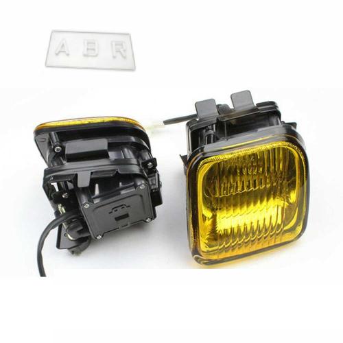 Yellow Glass Fog Lights Kits/Harness/Switch JDM For Civic EK EK4 EK9 96-98