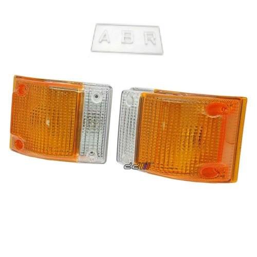 1 Pair Turn Signal Corner Light Lamp For Isuzu Elf Truck NPR NKR NHR 1985-93