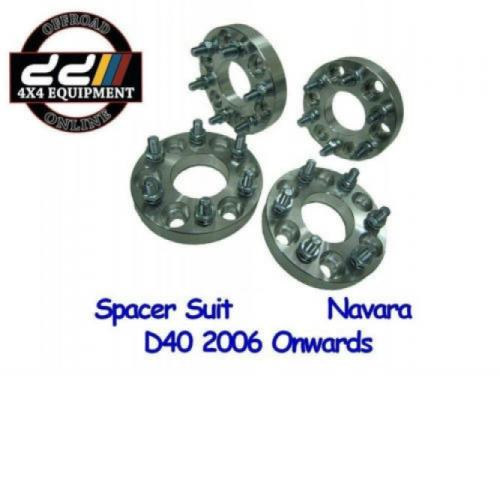 4pcs 25mm 6x114.3 To 6x114.3 M12x1.25 Wheel Spacers Adapter For Navara D40