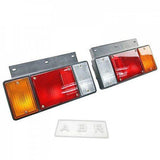 Pair Left & Right Rear Tail Light For Isuzu Elf Truck NPR NKR NHR NLR 86+