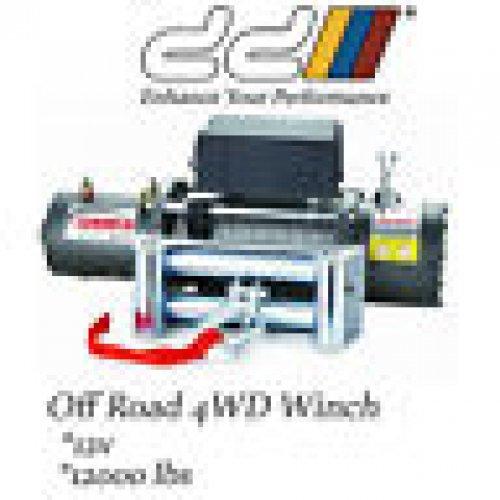 DD Electric Recovery Heavy Duty Winch 12000lb 12V WITH Remote Control 5443KG