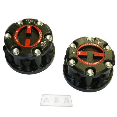 Pair WHEELING HUB LOCKING SET For HOLDEN JACKAROO 1987-ON