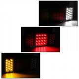 24V LED Rear Tail Light Left Right Set For Isuzu Elf Truck NPR NKR NHR 1984++